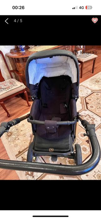 Зимняя детская коляска