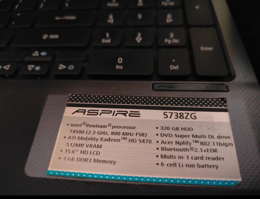 Laptop ACER defect pt piese