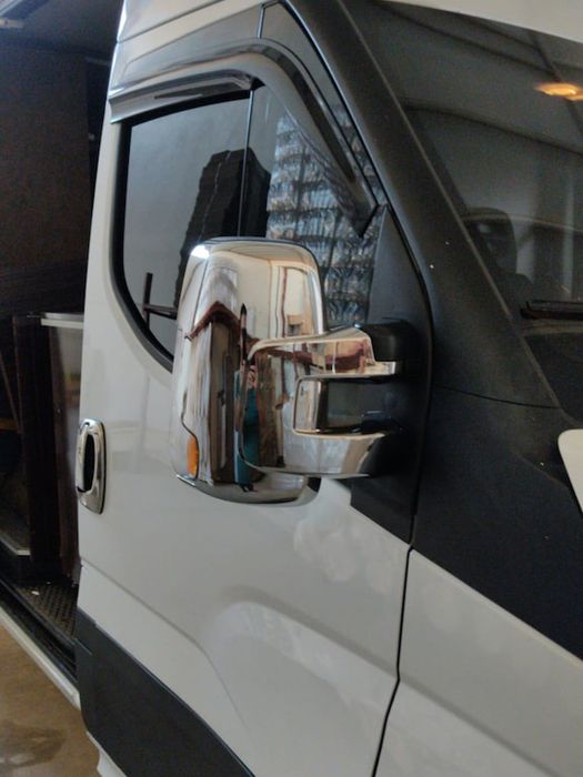 Set 2 capace oglinda din plastic cromat Iveco Daily 2014-2023