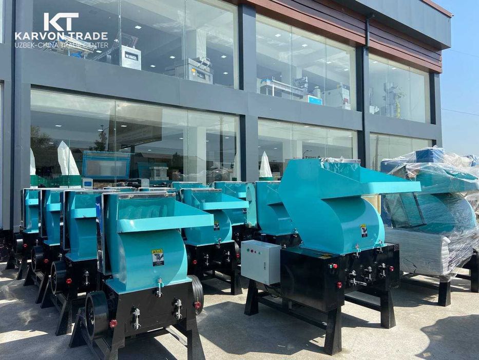 Дробилка для ПВХ, ПП, ПЭ, пластик Модель 400 (7.5 квт)