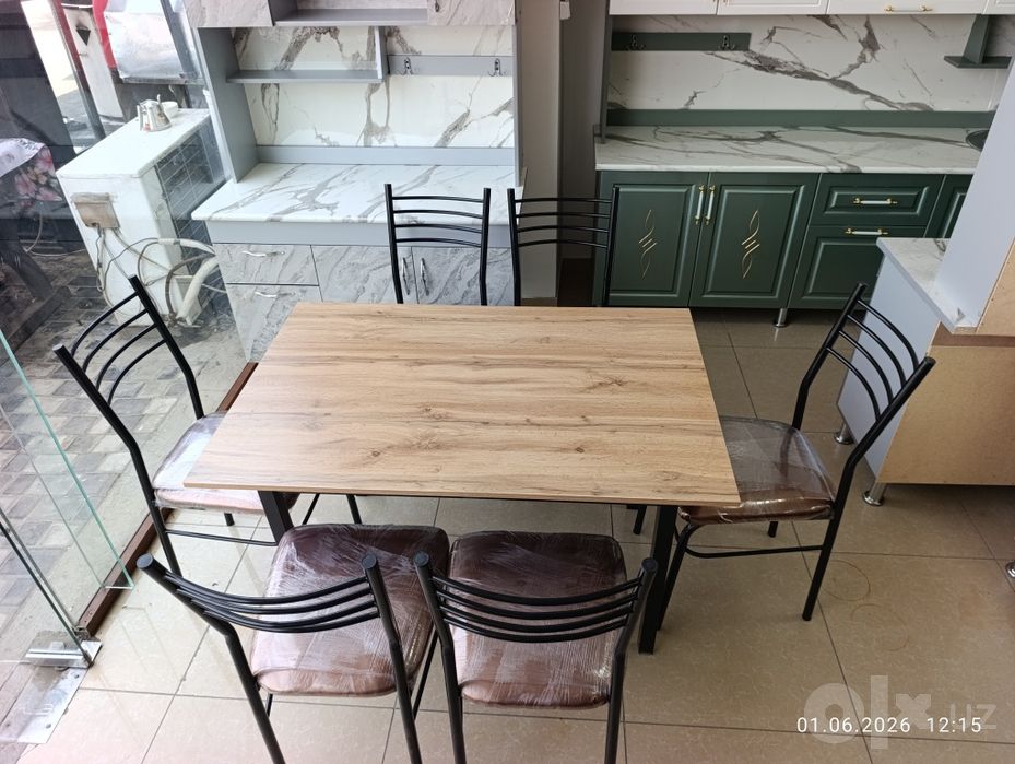 Ассалому Алейкум Ошхона кафелар ховли учун стол стуллар