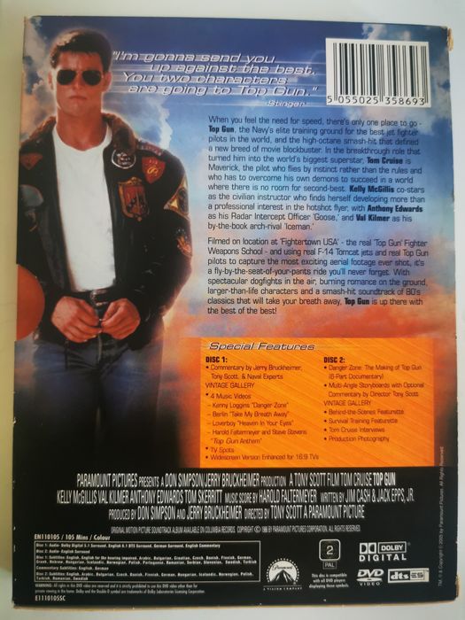 Dvd Top Gun Film