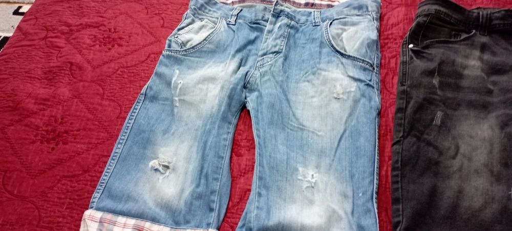 Мъжки къси панталони дънки и летни панталони