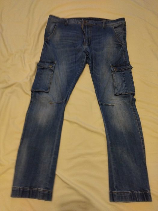 Pantaloni lungi barbati blugi Denim originali