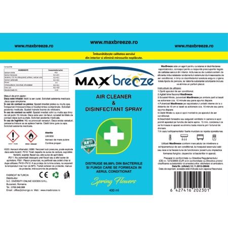 Spray igienizat aer conditionat