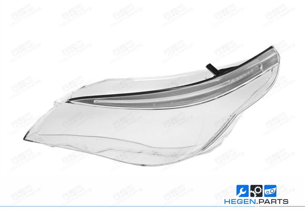 Стъкла за фарове BMW 5 серия E60 + LED вежда Е60 капаци корпус стъкло