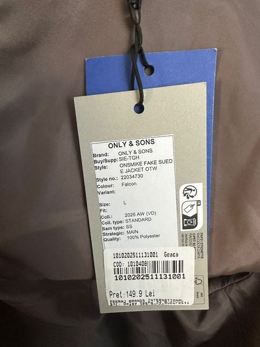 Vand geaca pt barbati