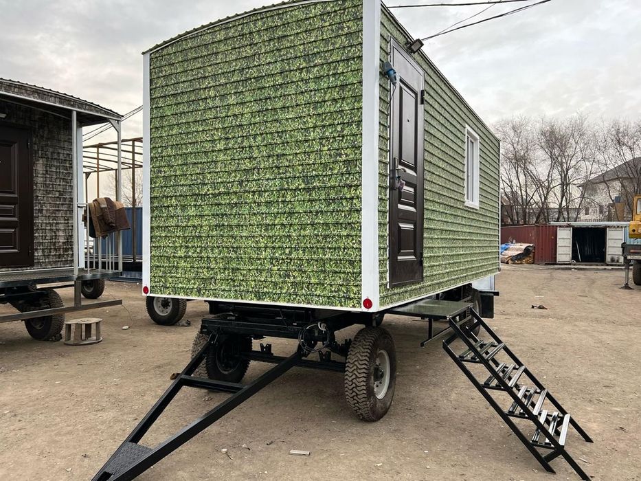 Жилой вагон на колесах