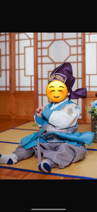 Ханбок корейский на мальчика