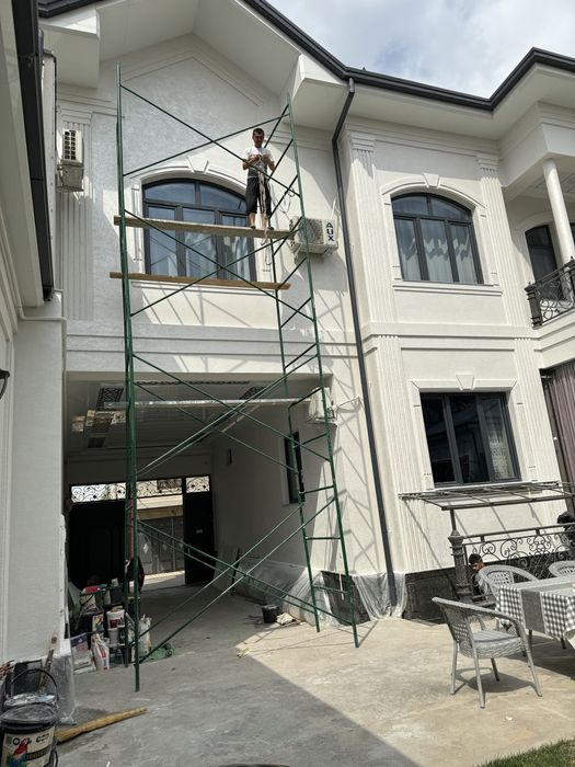 Травертин ва барча фасад ишлари Сифатли ва арзон нархлар