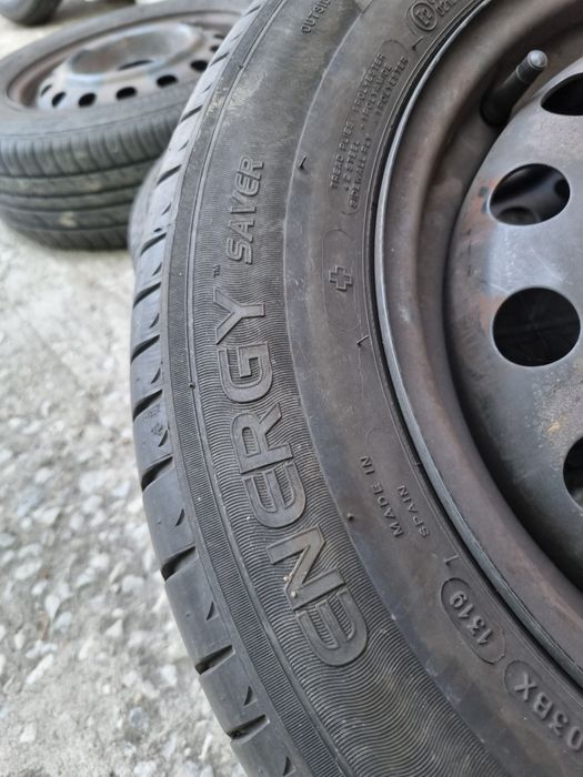 2бр летни гуми мишелин 185-65-15/ 2019г / 6мм грайфер/