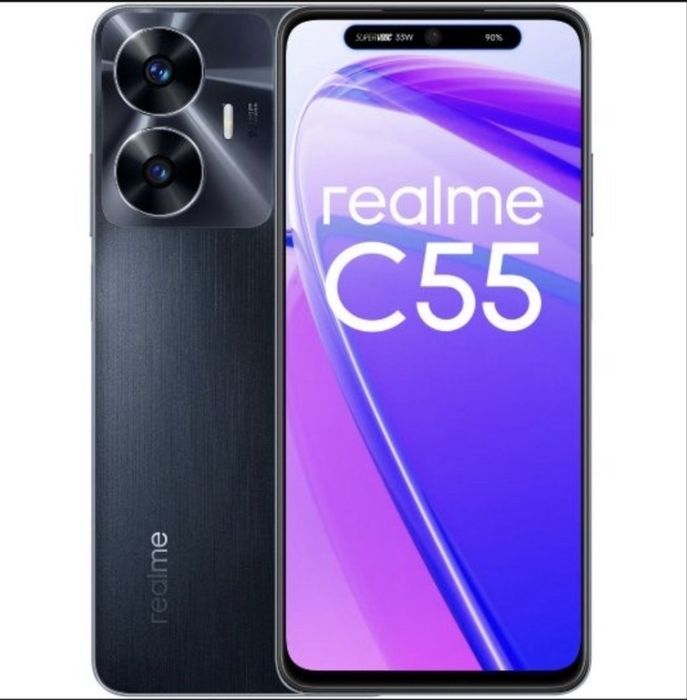 Realme c55 dual sim  8gb RAM Rainy Night