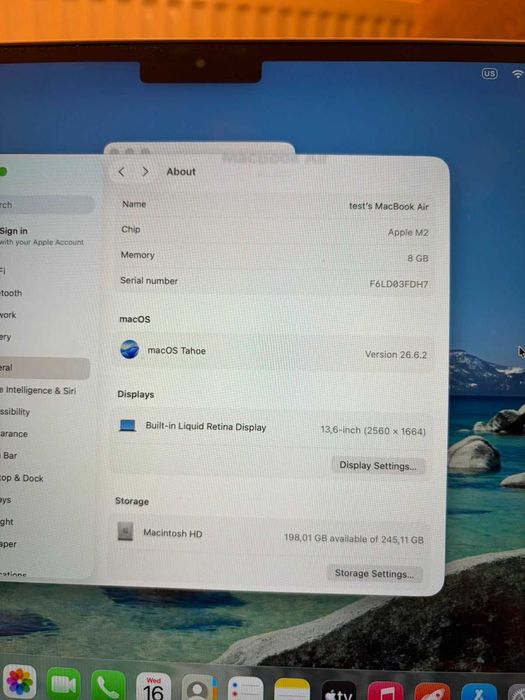 Macbook Air M2 2022, като нов