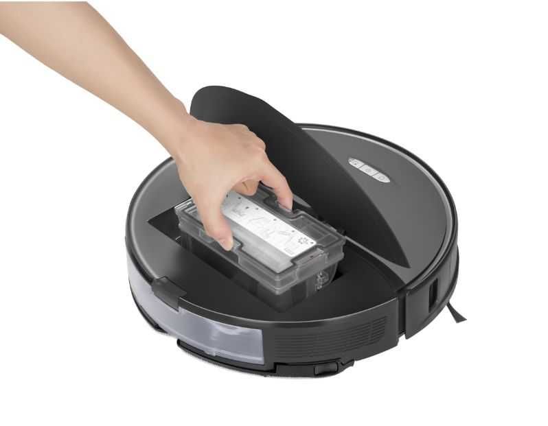 Robot de aspirare Roborock S8 model S80ULT, Negru