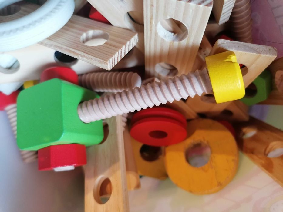 Set constructie masina de lemn