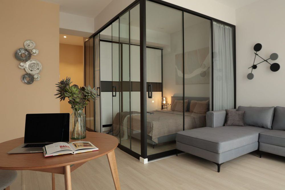 Аренда 2/6/10 ЖК Tiara Residents,студия 42 м2, Евроремонт, мебель