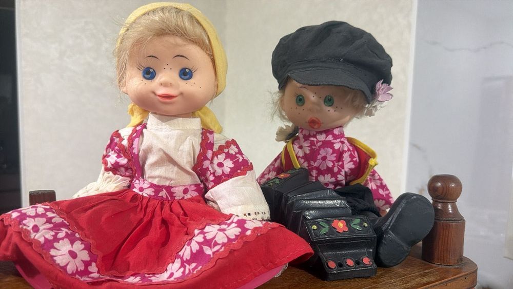 Советские парные куклы Иван да Марья