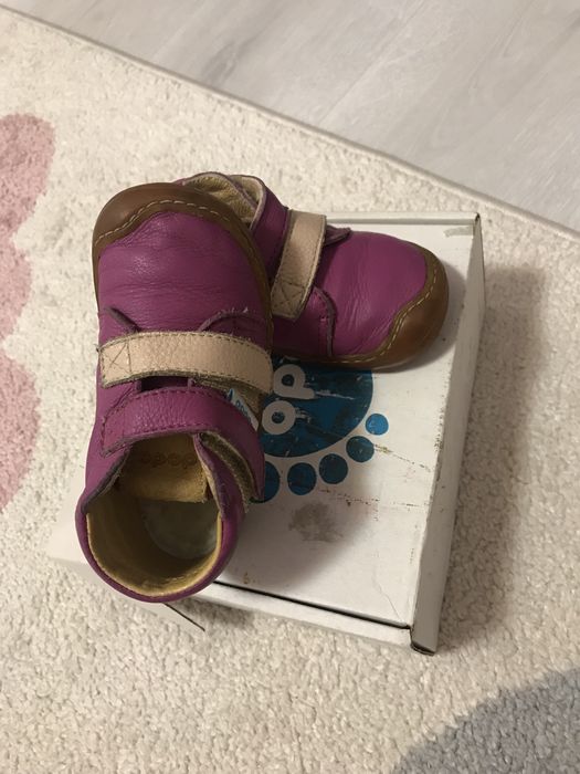 Dodo shoes marimea 19 ( 12,3 cm) + branturi de lana