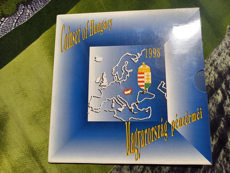 Венгрия официальный набор из 11 монет 1993 KM MS 23 UNC

500