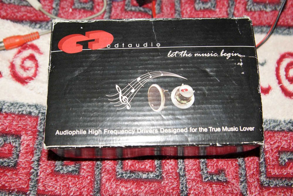 Средне-высокочастотная акустика
CDT Audio ES-02bl