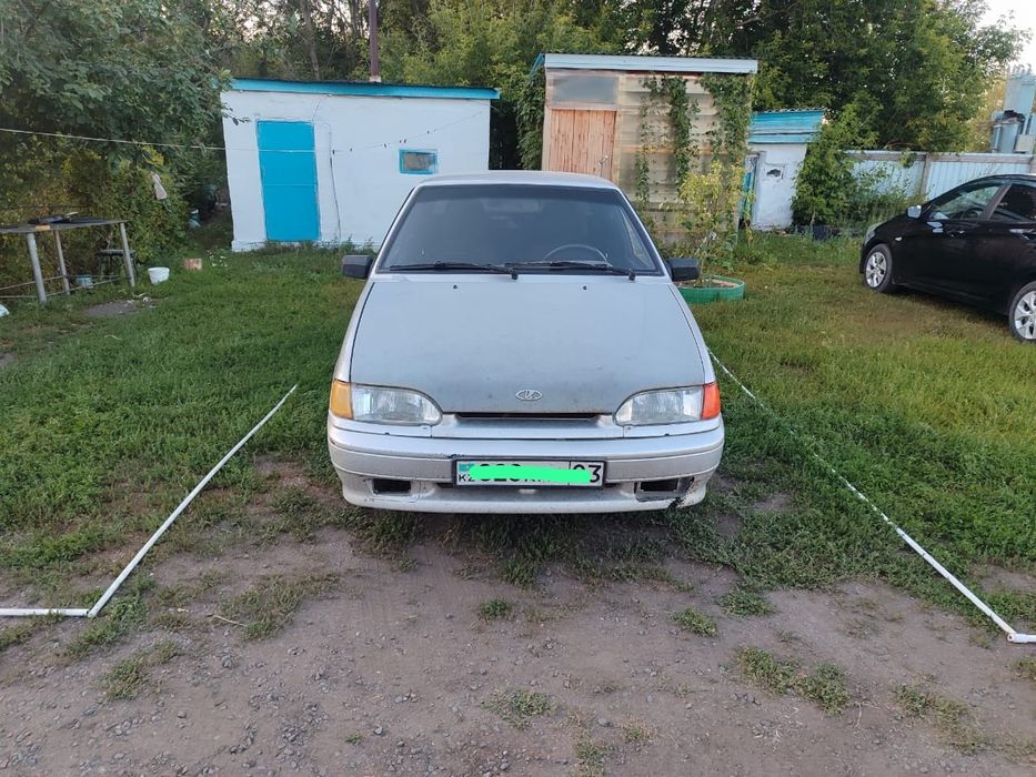 Ваз 2115 на ходу, зима в комплекте