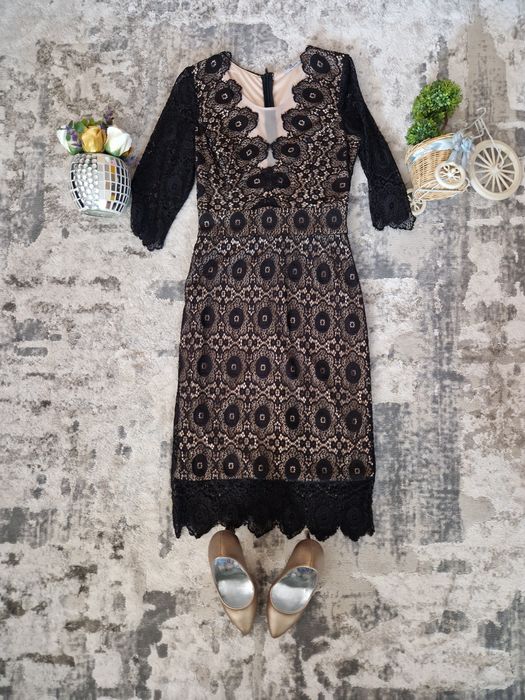 Rochie ocazie dantela elastica