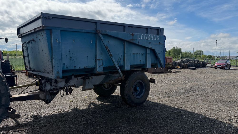 Remorcă basculabilă Agricola tandem Legrand 12,5 tone