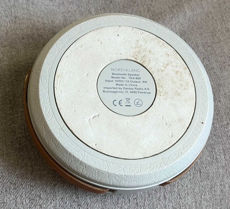 Boxa portabila bluetooth NORDKLANG TEX-800 WIRELESS calitate Danemarca