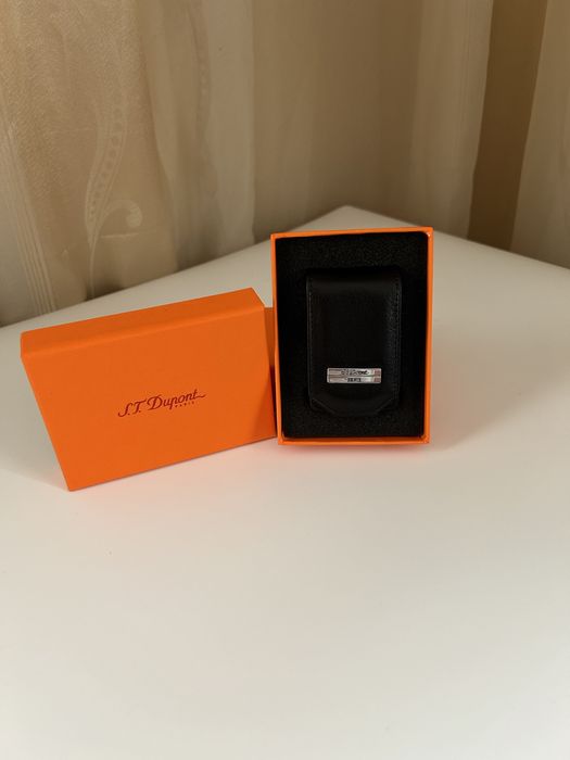 S.T. Dupont Ligne 2 – оригинален кожен калъф за запалка