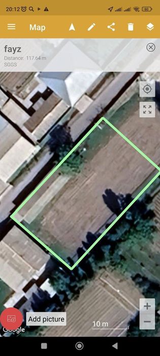 Toshkent shahar yangi xayot tumanidan yer sotilad