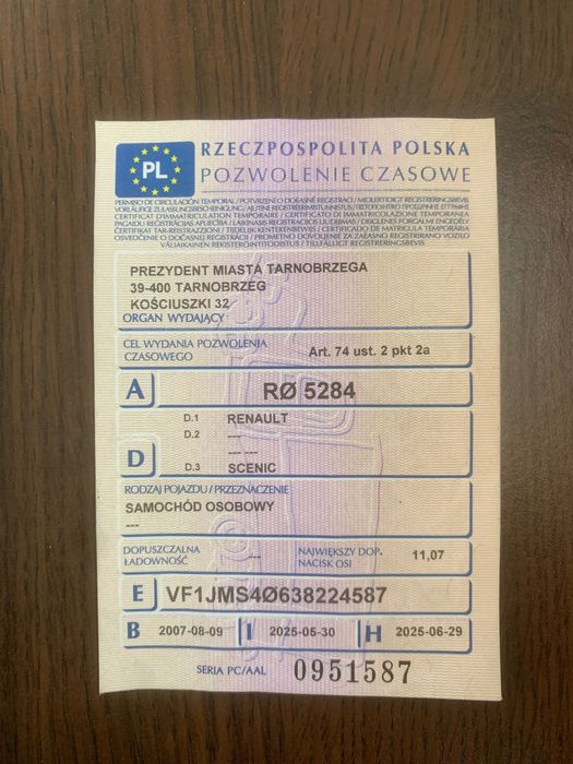 Se vinde. Reno senik