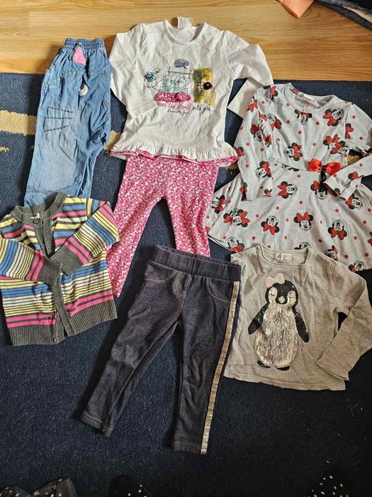 Огромен лот дрехи за момиче 80-86см 1-2г.