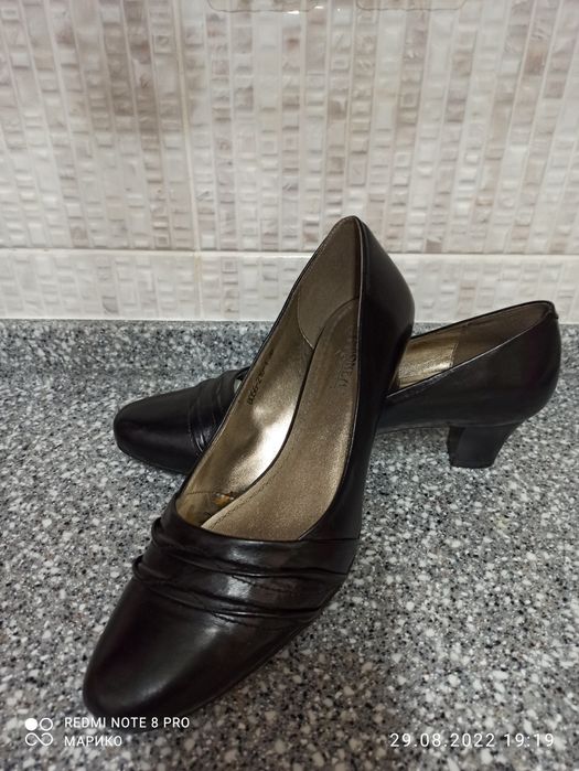 Туфли черные, р-р 38, новые
