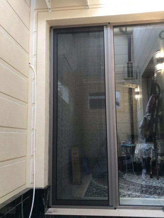 Maskitni_setka eshik va oynalar ga maskitni_setka qoʻyib beramiz