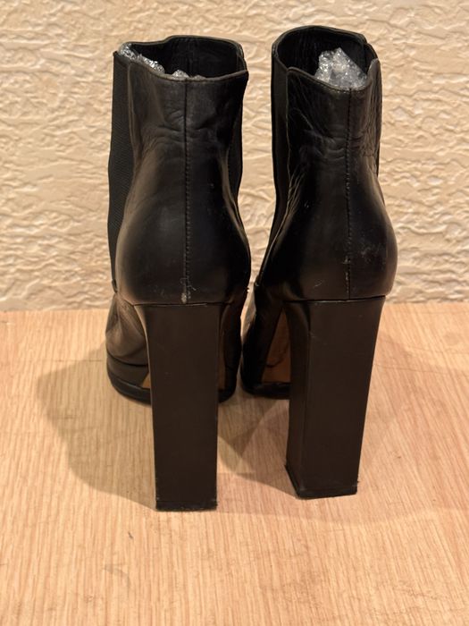 Ботильоны кожанные