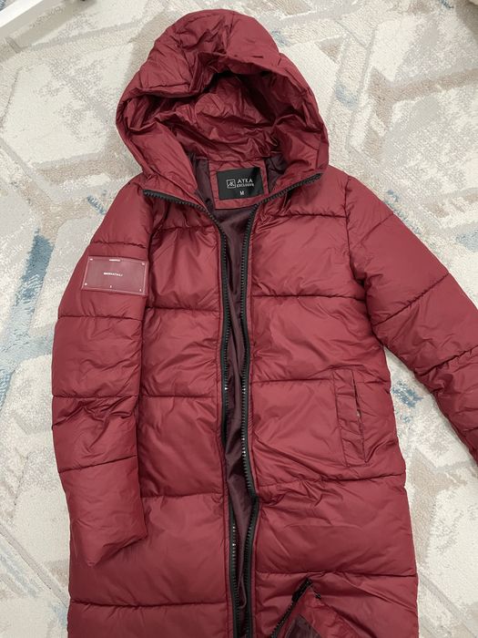 зимняя куртка с капюшоном