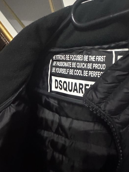 Geaca dsquared2 neagra/albastra