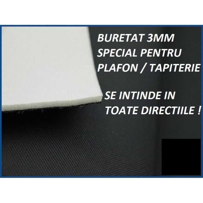 Tapiterie PLAFON auto GRI / NEGRU special pentru orice autoturism !