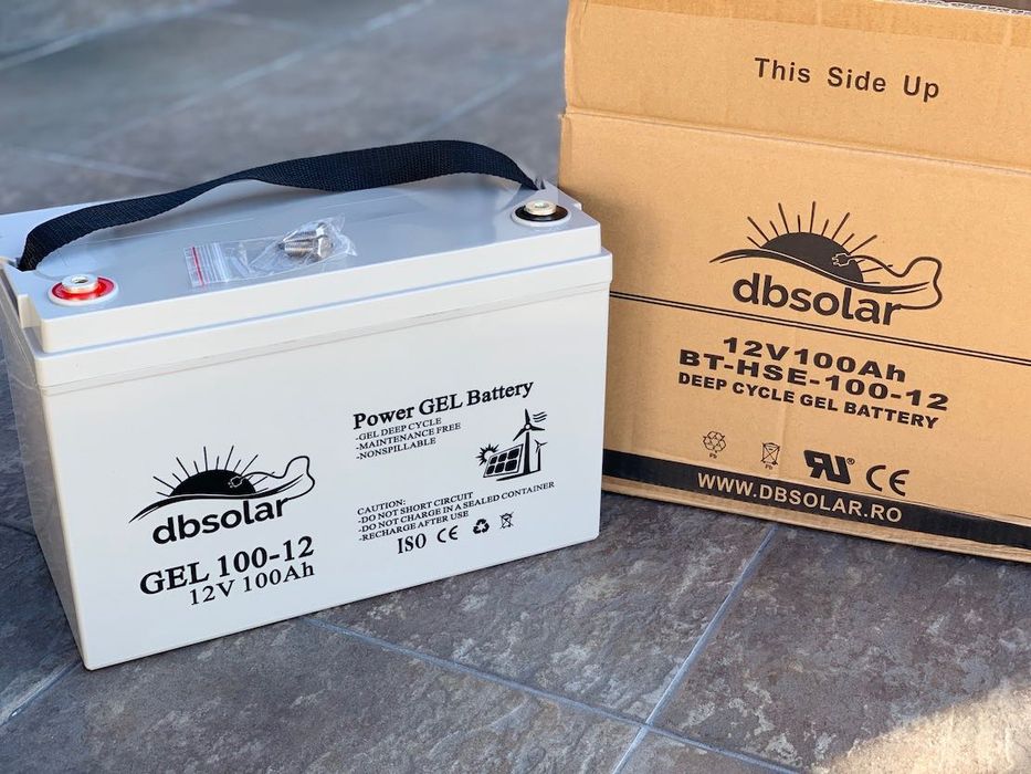 BATERIE GEL Acumulator SOLAR UPS 200Ah Tractiune Deep Cycle Agm NOU