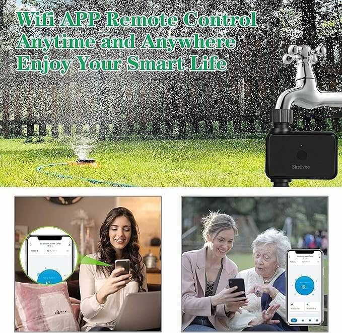 Автоматический таймер полива с Wi-Fi и с Bluetooth