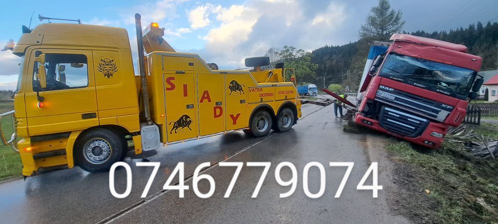 Tractări Camioane Auto și Utilaje