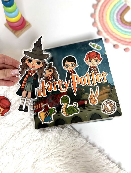 Книга "Harry Potter" велкро албум