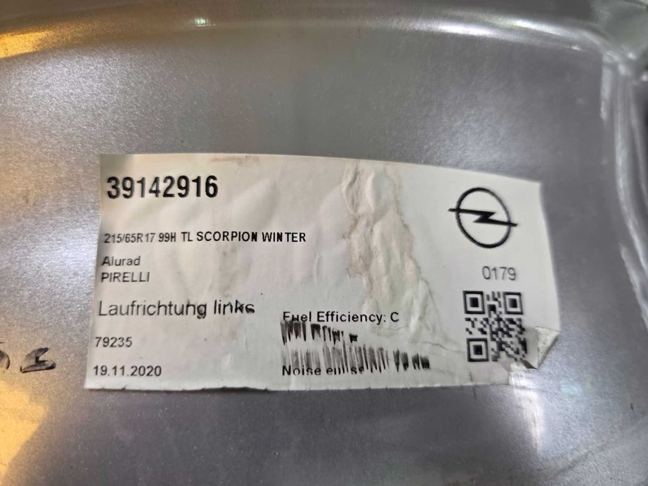 Jante Aliaj 5x108 17'' 65.1 - OEM Opel Astra - GrandLandX - Peugeot 308 508 3008 - Citroen DS