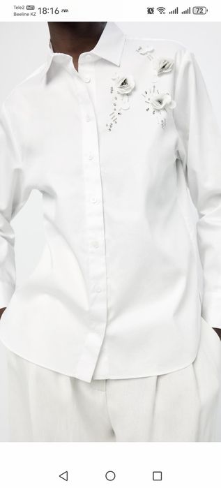 продаётся новая рубашка zara