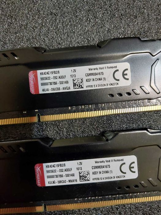 16GB DDR4 2133Mhz, 2400Mhz - RAM памет