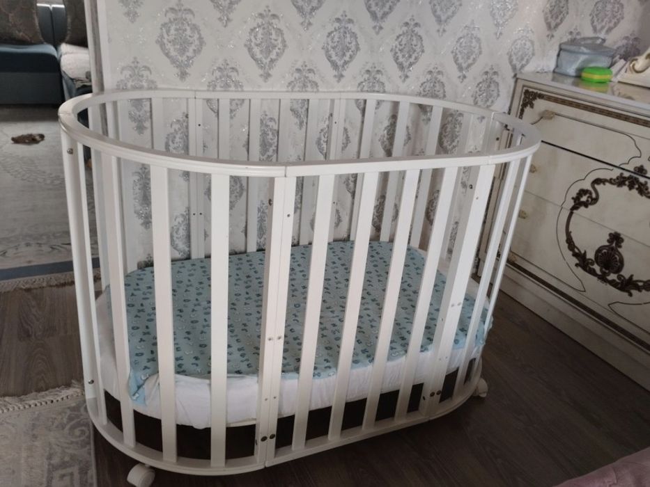 Манеж ортопедттік матрастарымен