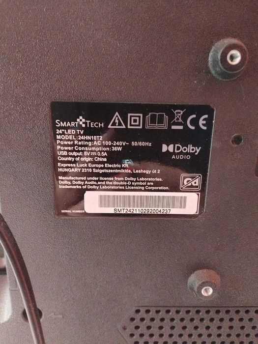 Телевизор SmartTech, LED 24HN10T2