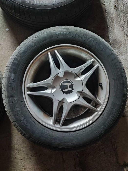 4 алуминиеви джанти 15" 4Х114.3 Хонда Акорд 6та ген+ 195/65/15