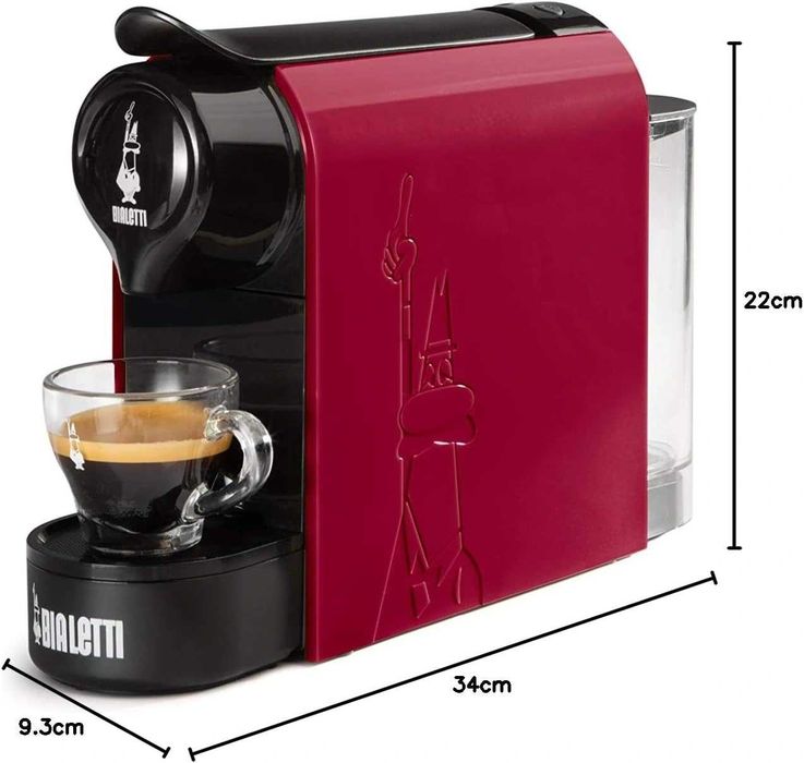 Еспресо кафемашина с капсули Bialetti Gioia (Червена) 20 Bar