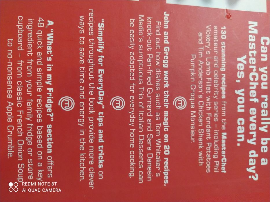 Книга "MasterChef"